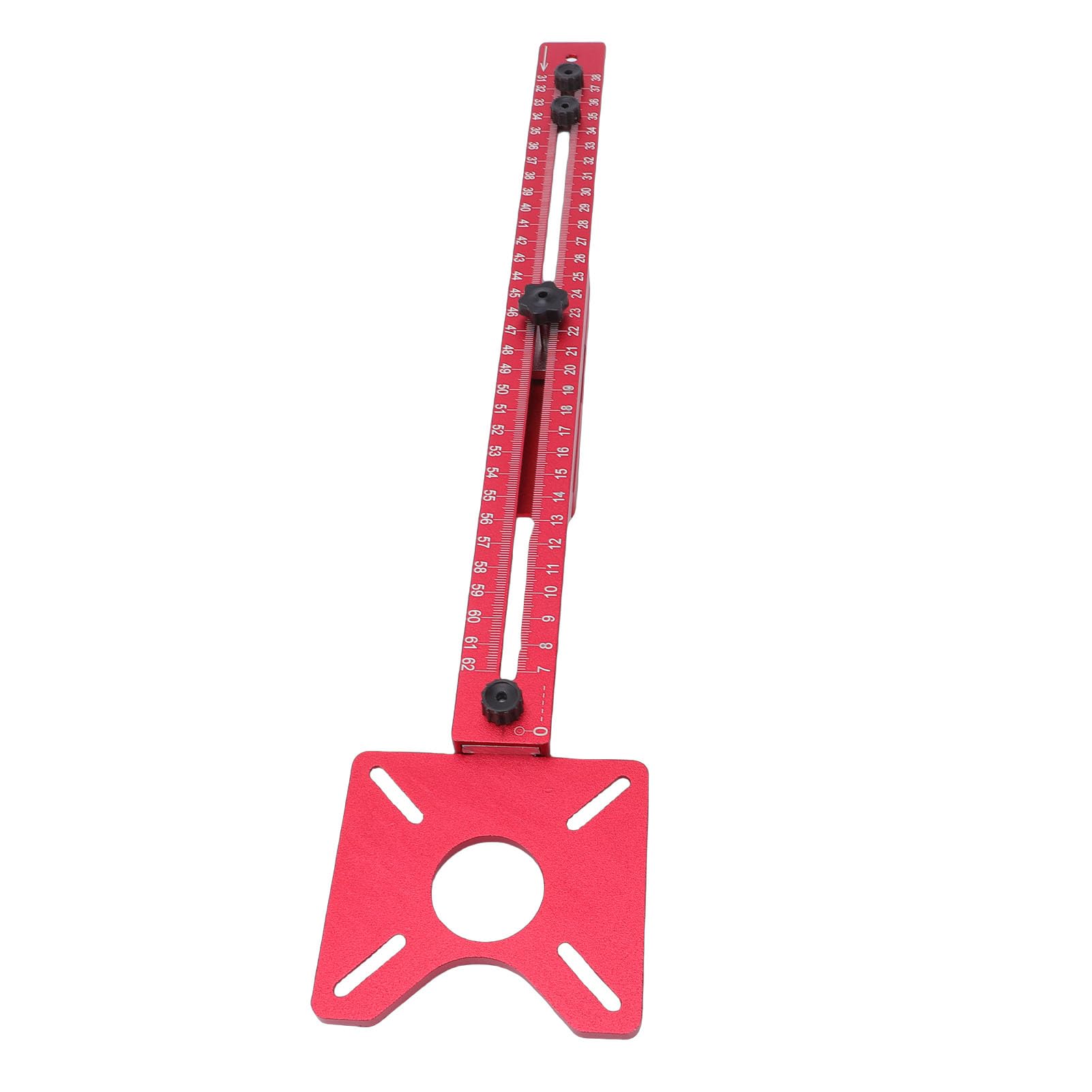 Support de guidage de routeur 400mm en aluminium pour gabarit de coupe circulaire