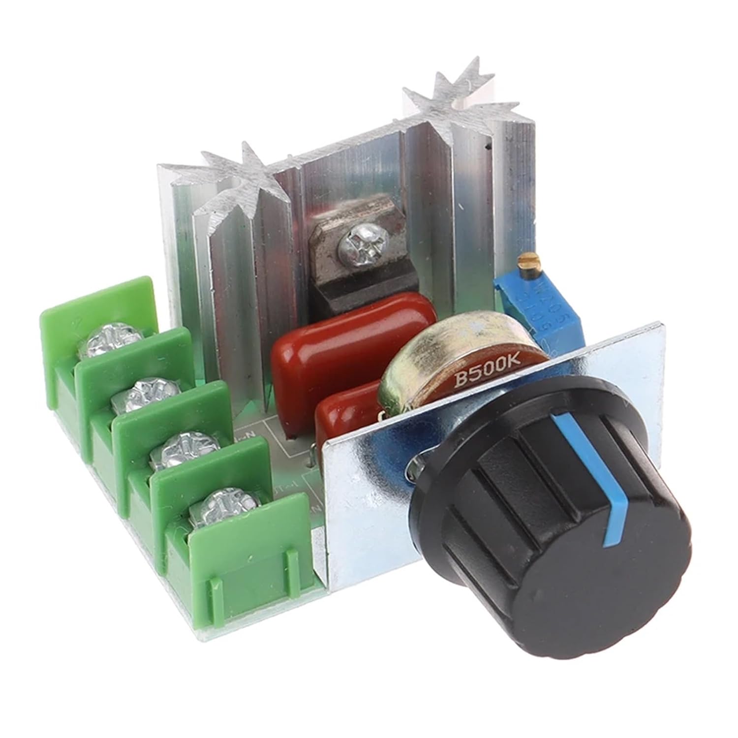 1 Piece AC Voltage Regulator Module Adjustable 50-220V Thermostat Control AC 220V 2000W dimmer Motor Speed Controller