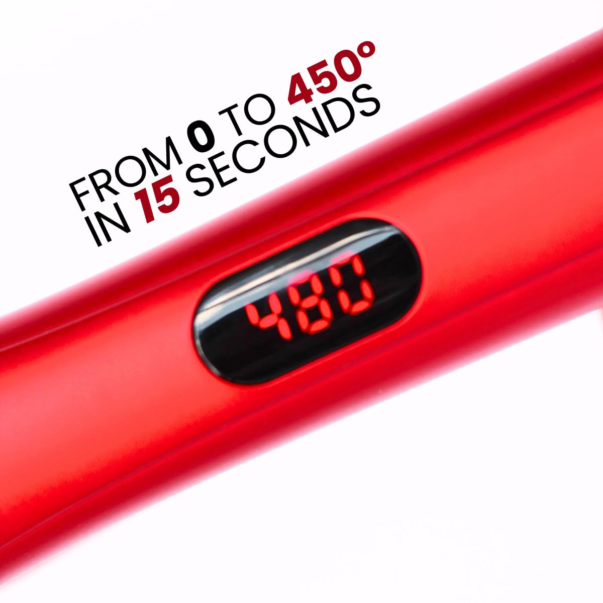 LASIO 1 Inch Pro Straight Ceramic Flat Iron Hair Straightener – Frizz-Free Shine, Salon-Quality Heat, 6 Temp Settings, Matte Finish, Digital Display, Tangle Resistant, For All Hair Types, Smooth & Sleek Styling - Image 3