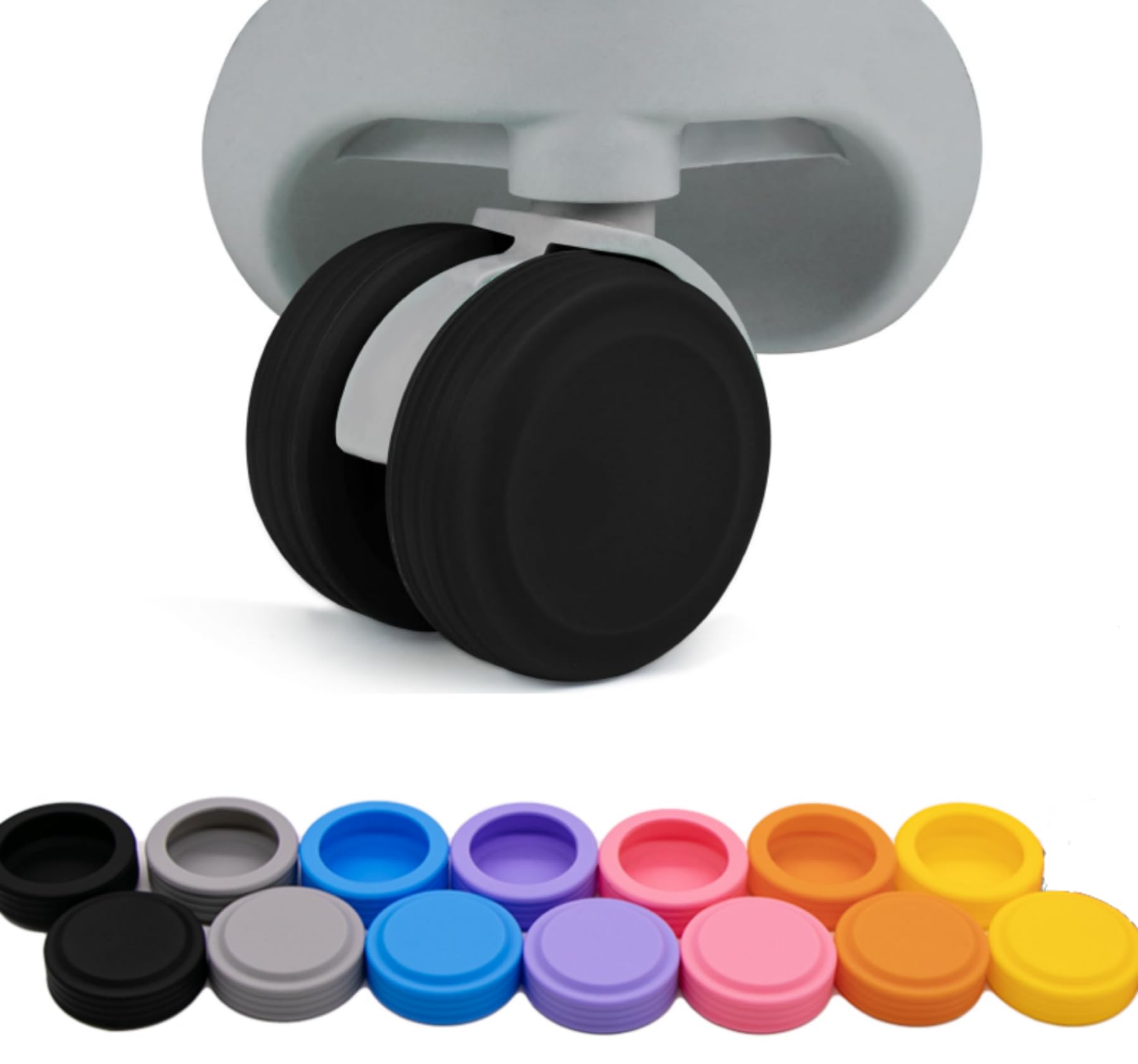 Amazon | [Shysay] キャスターカバー スーツケース タイヤカバー 10個