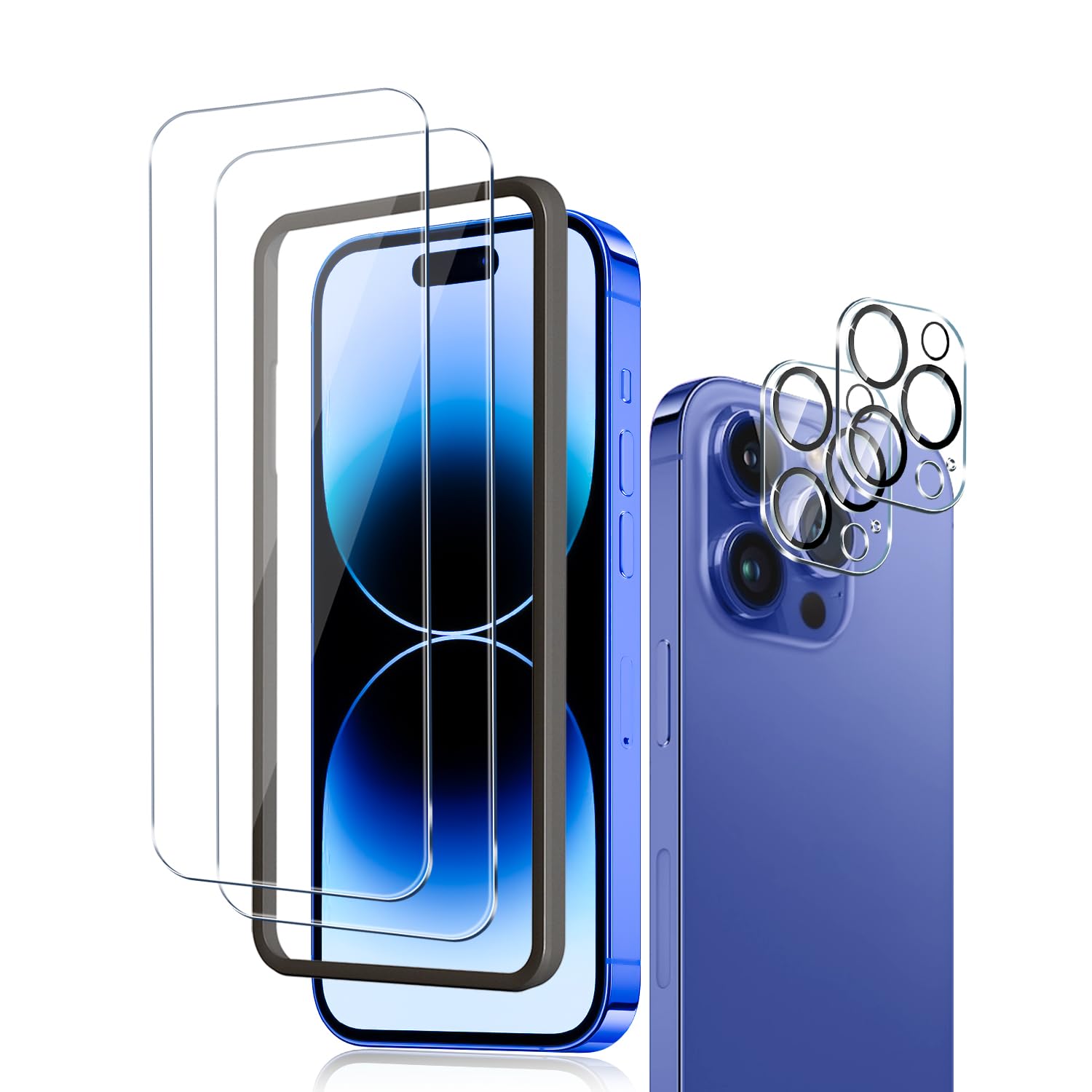 Amazon | ExtraFortunato 2+2枚入り iPhone 15 Pro Max 専用 ガラス