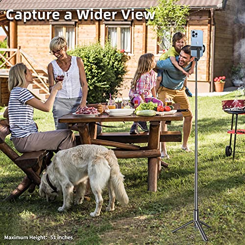 Selfie Stick Tripod For Iphone, Cell Phone Stand For Recording With Wireless Remote, Lightweight Tripod Stand For Iphone 13/12/12 Pro/12 Pro Max/11/11 Pro/X/Xr/Xs/8/7/6S,Android Samsung Smartphone #TOP3