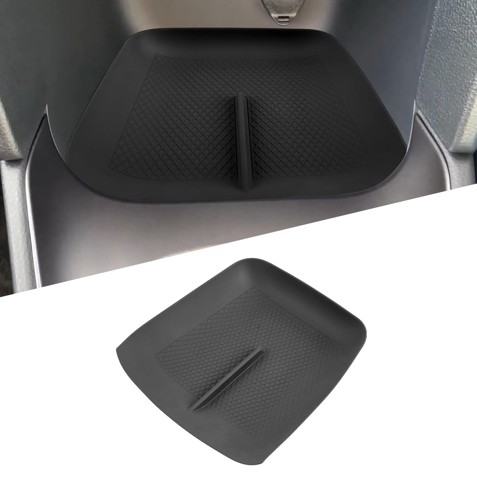 Tappetini in gomma per Toyota Yaris Cross Hatchback GR Automatico 2020-2025 Scatola portaoggetti antiscivolo antipolvere per console centrale