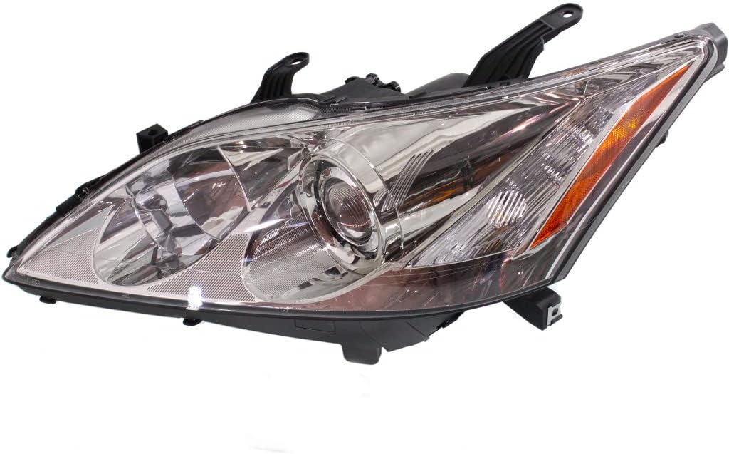 For Lexus ES350 2007 2008 2009 Headlight Driver and Passenger Side | Pair | HID | w/Adaptive Front Lighting System | Replacement For LX2502142, LX2503142 | 81185-33680, 81145-33680
