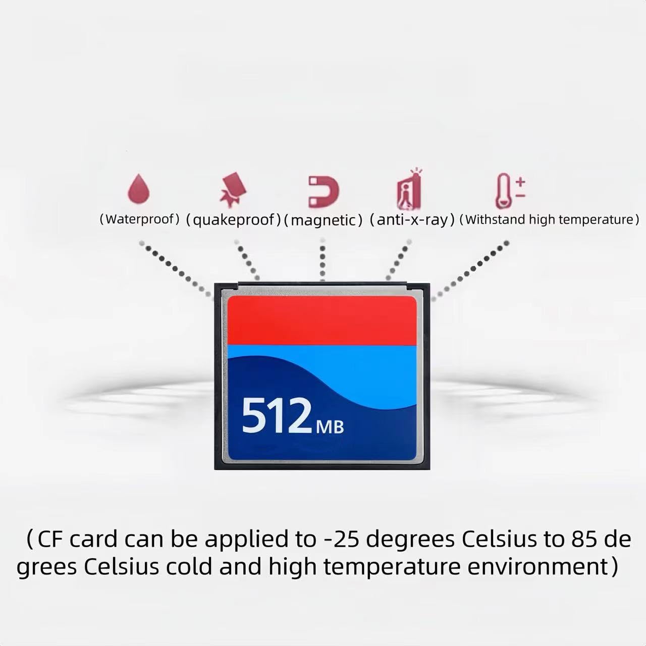 Amazon.com: CF 512MB CompactFlash Memory Card Type I for Camera