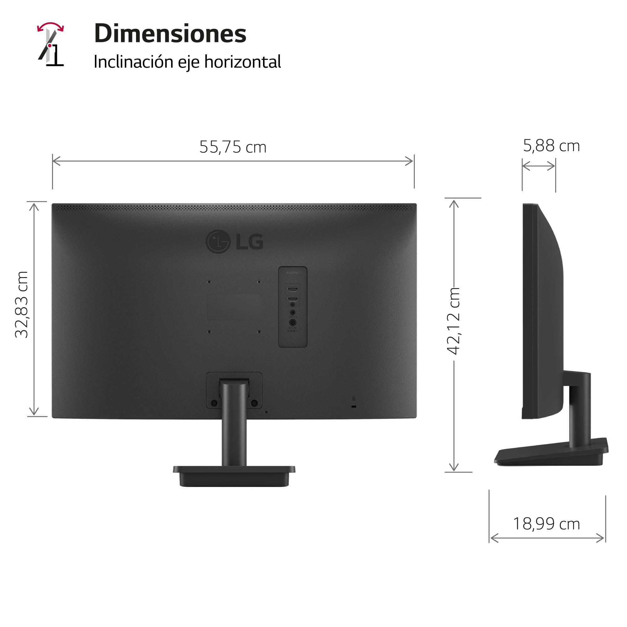 LG 25MS500-B - Monitor 24.5