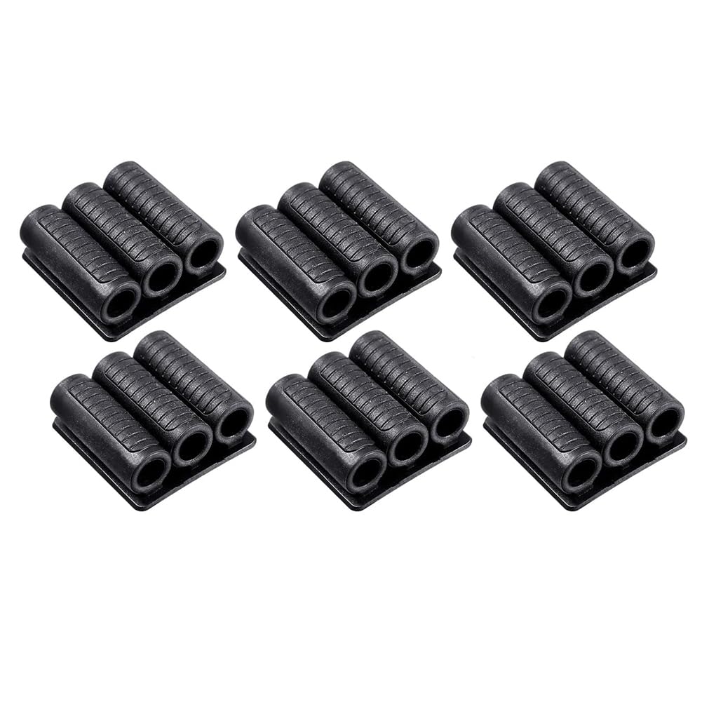 Littimoon 6Pack Drill Bit Holder Tool Holsters for Impact Driver Carry Up to 6 Driver Bits on the Side of Power Drill or Driver