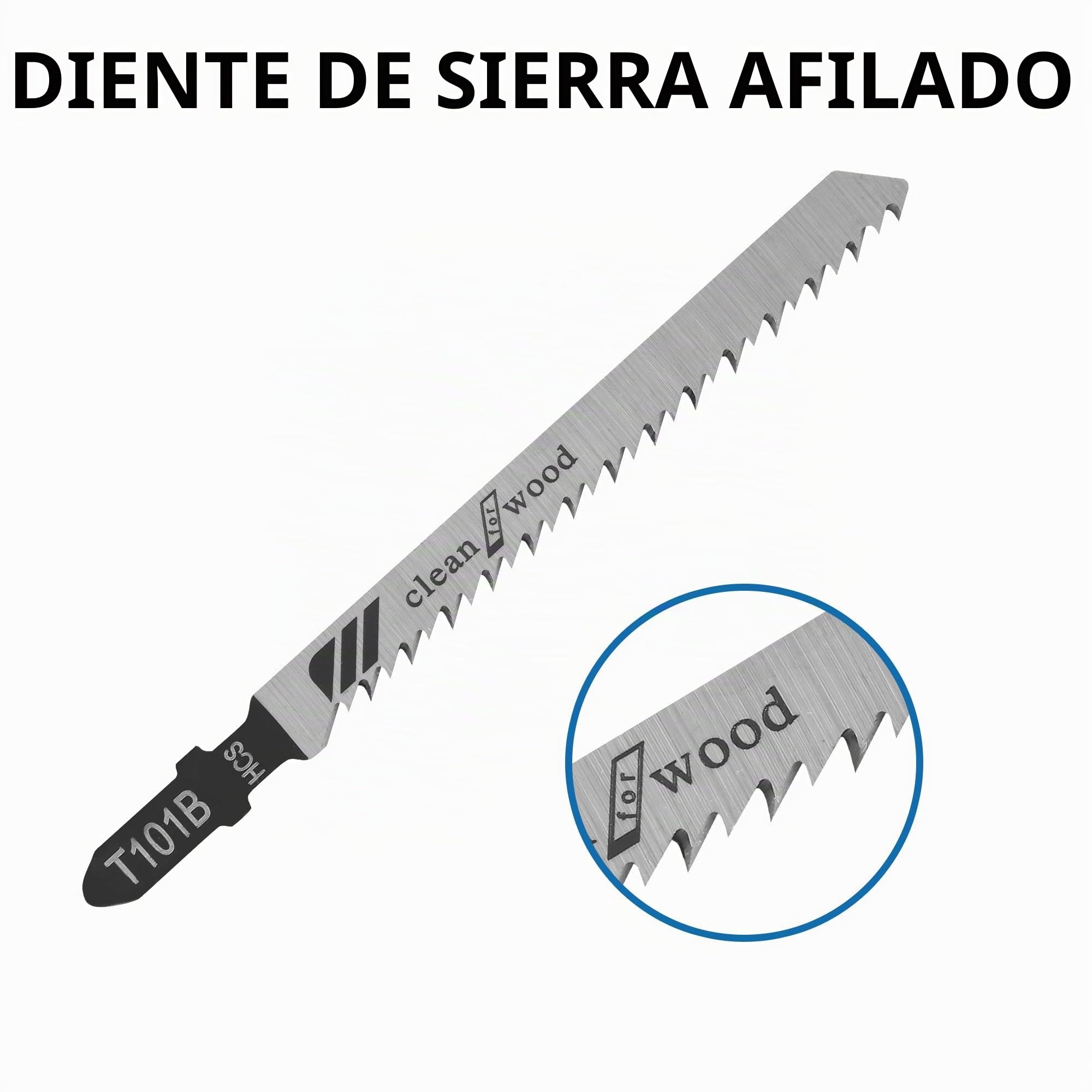 40 Profesional Hojas De Sierra De Calar Basic，8 modelos Accesorios Sierra De Calar，Vástago en T hojas de Sierra de Calar Con caja de plástico portátil，Ideal para madera, plástico y metal