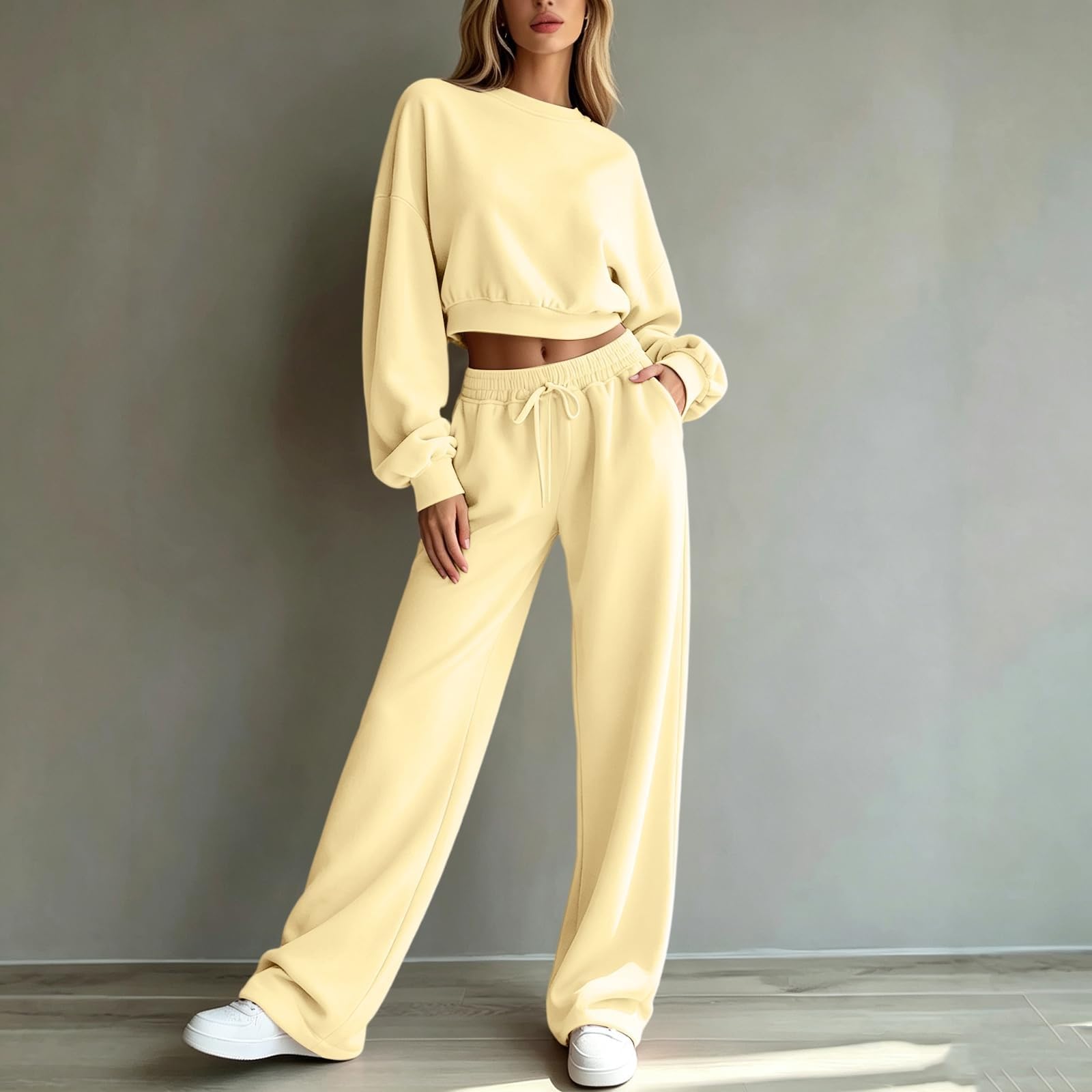 Conjunto deportivo de mujer tallas grandes - Chándal para mujer de algodón
