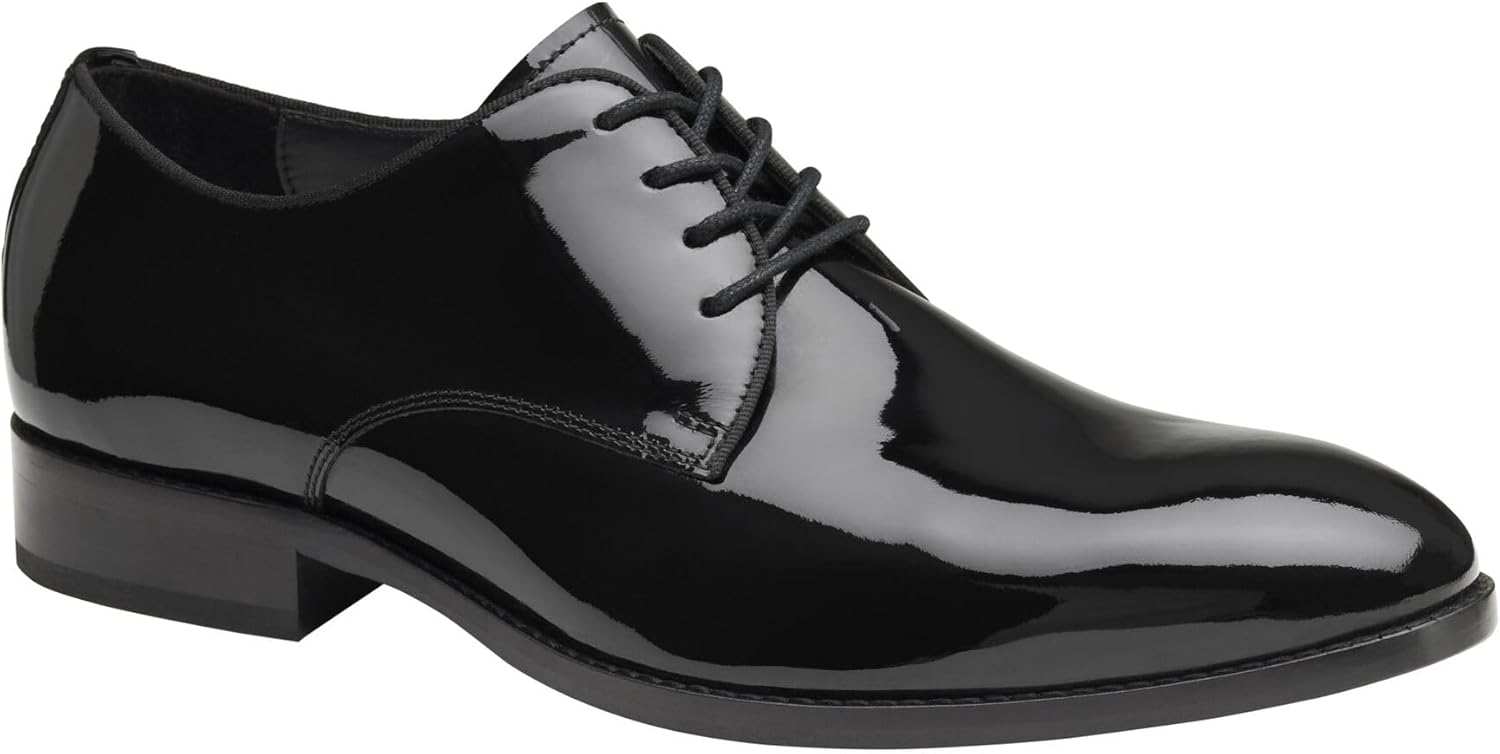 Johnston & Murphy Men's Gavney Plain Toe - Black Patent