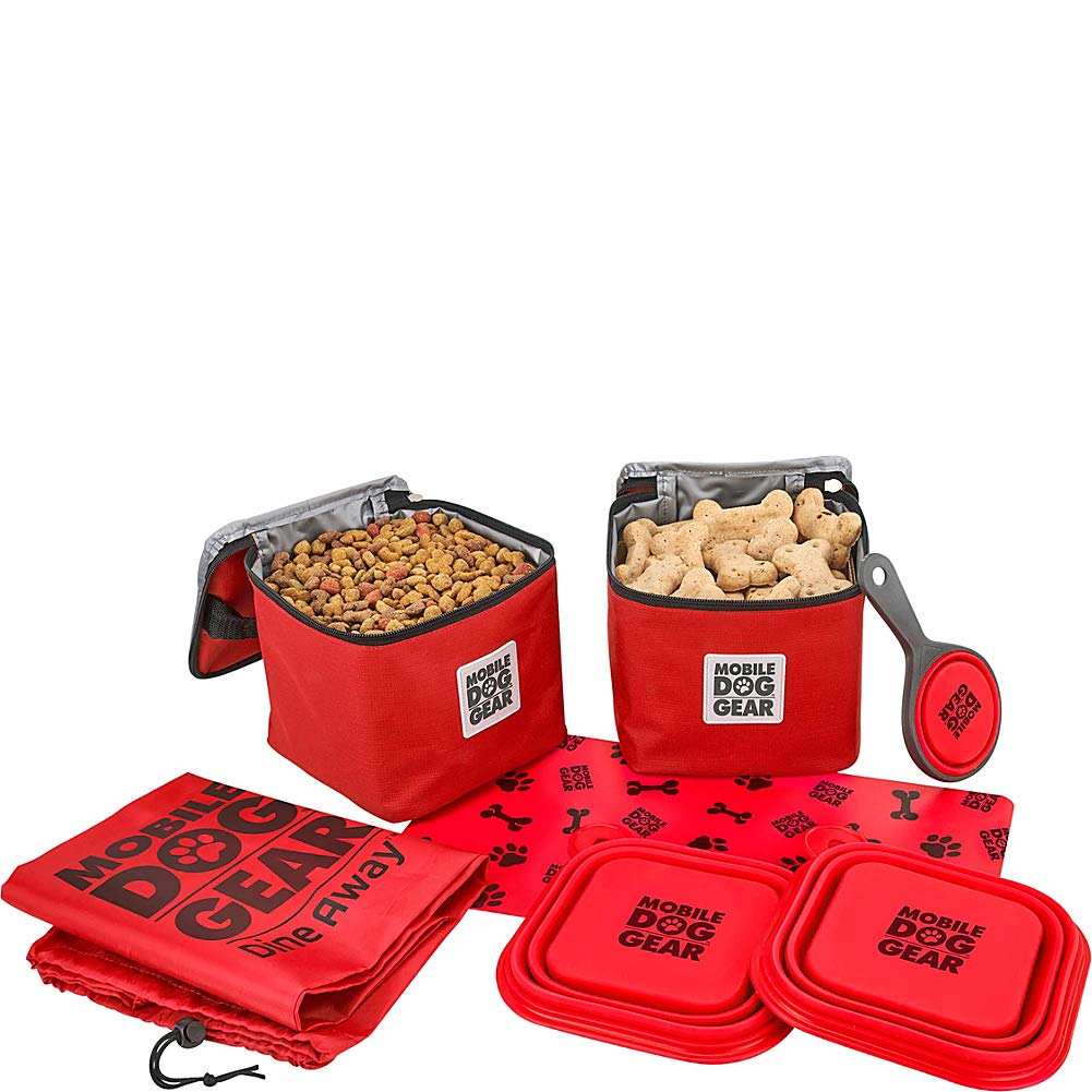 Mobile Dog GearOverland Dine Away Bag (Med/Lg s) (Red)