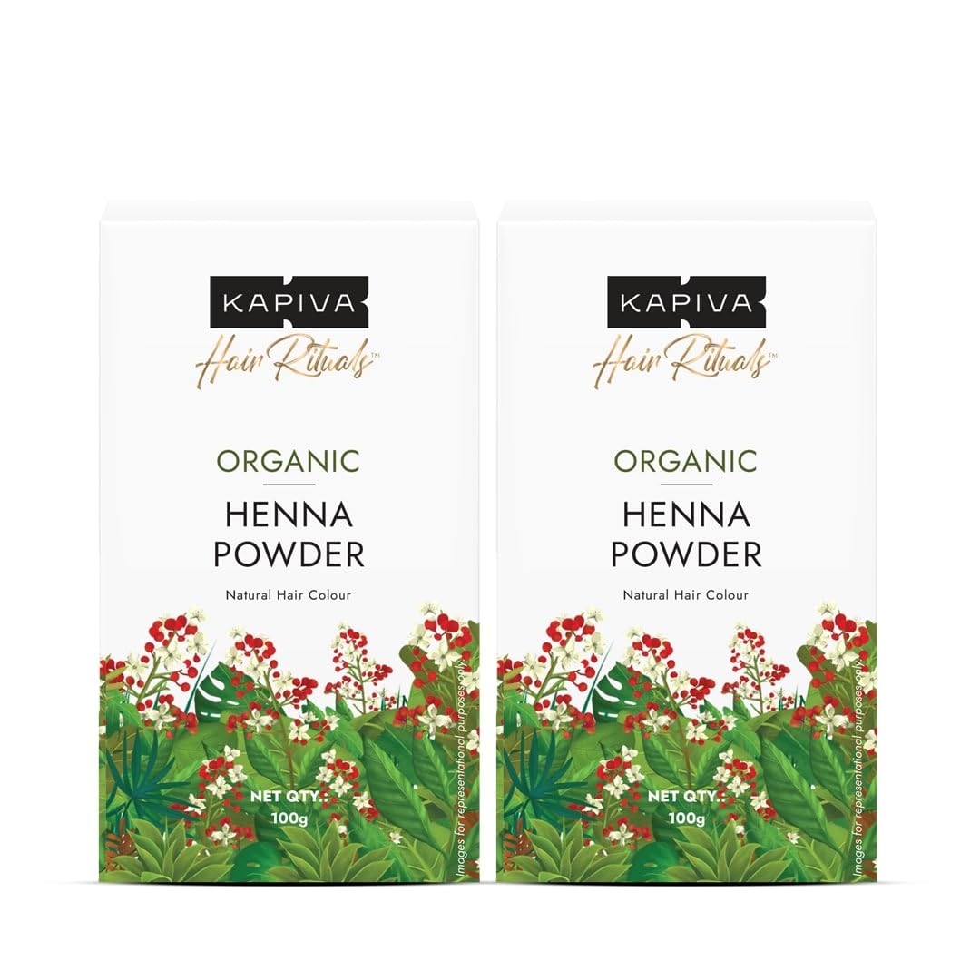Kapiva Hair Rituals Organic Henna Powder 100g (Pack of 2)-image-27