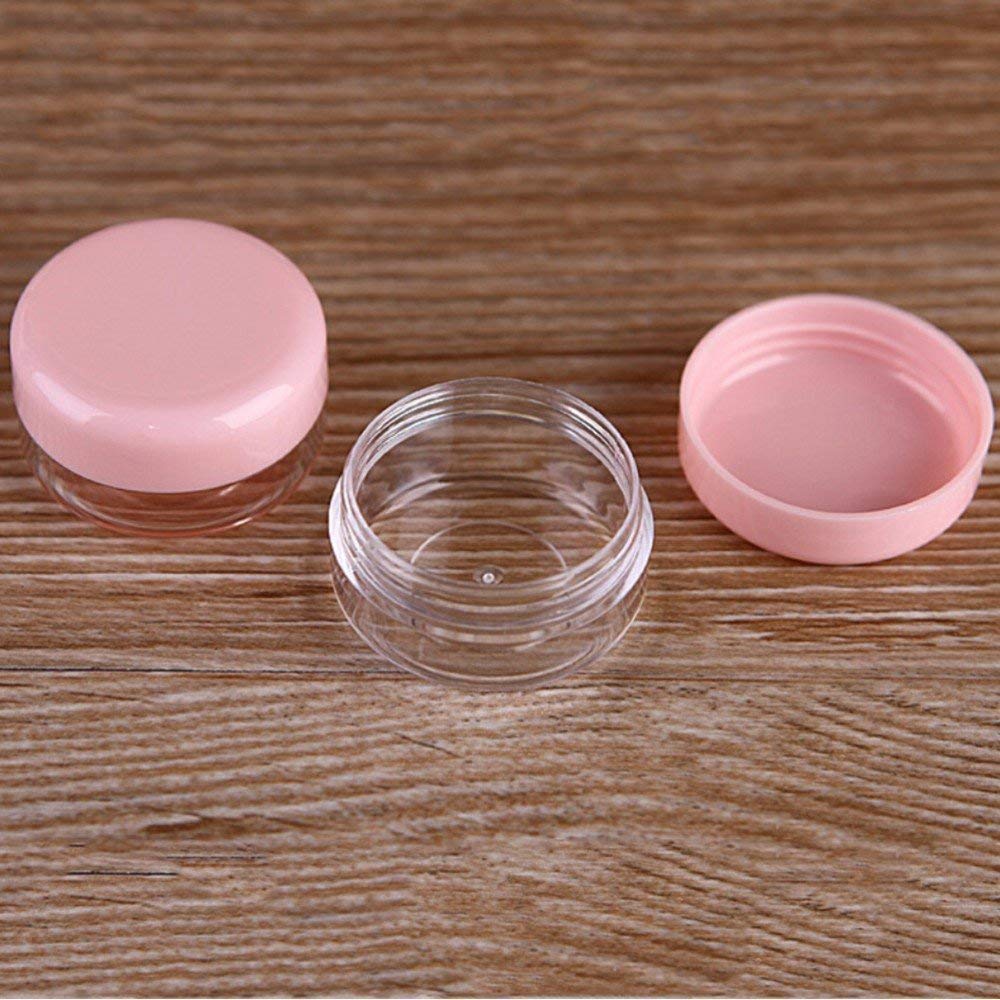 RRJ Plastic Portable Travel Cosmetics Bottles Plastic Pressing Spray Bottle for Cosmetic, Makeup, Toiletries Liquid Containers Bottles (7 Pcs/Set, Assorted Colour) 3