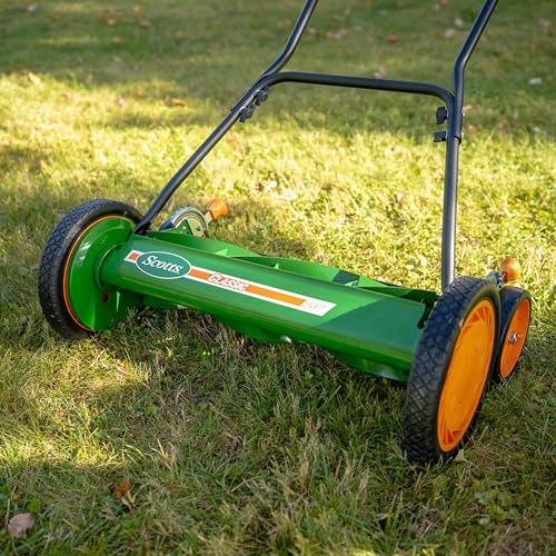 Scotts Reel Mower Review: 20-Inch 5-Blade Classic Push Reel Lawn Mower Image 4