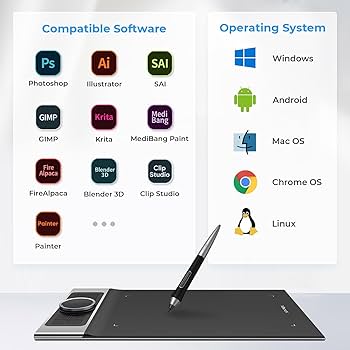 Amazon.com: XPPen Deco Pro Medium Graphics Drawing Tablet