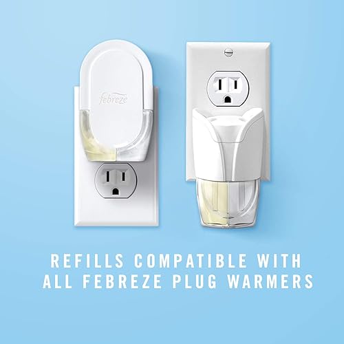 Miniatura 101 de Febreze Plug - Recambios para ambientador, edición limitada, aroma de calabaza de cosecha fresca, (2 unidades, 1.75 onzas)