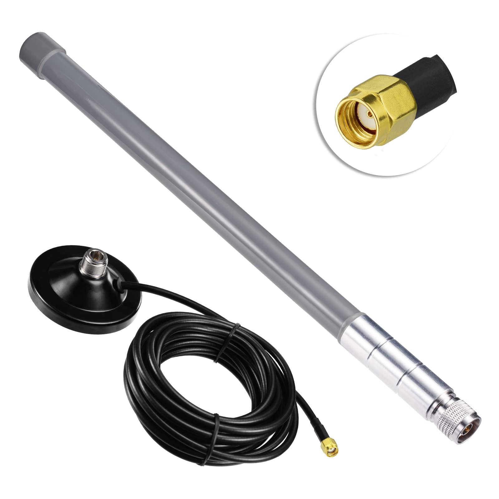 Bingfu Lora Antenna 868mhz 3 Dbi Fiberglass Lorawan Antenna With ...