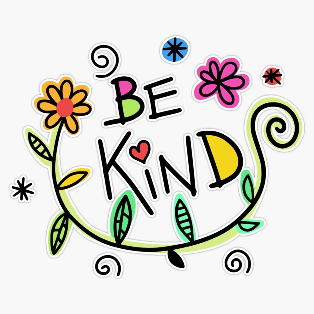 Be Kind #Unityday Bumper Sticker Vinyl Decal 5"