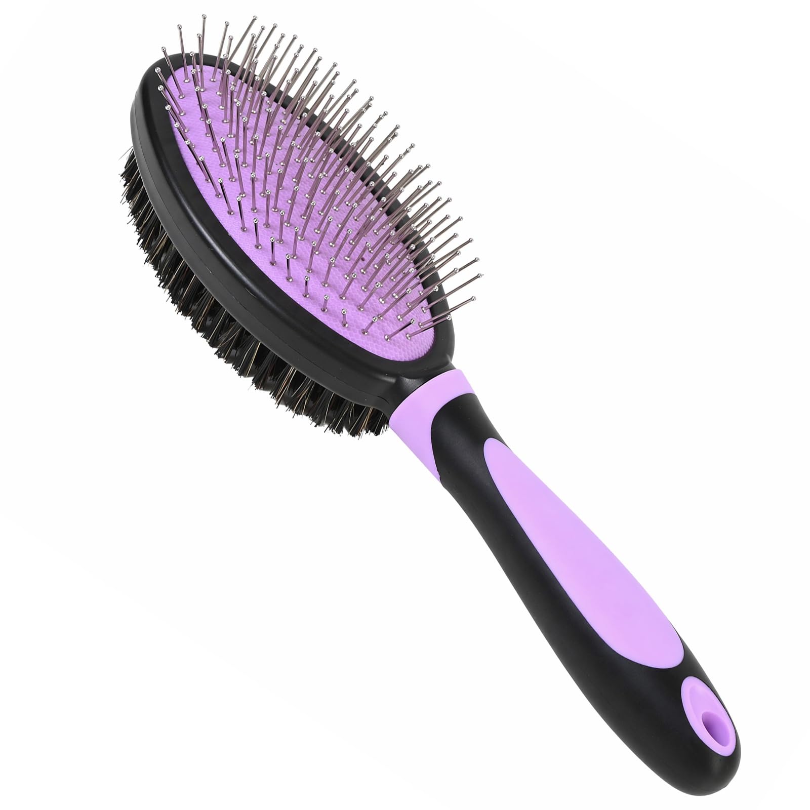 Double Sided Pet Grooming Brush for Dogs & Cats