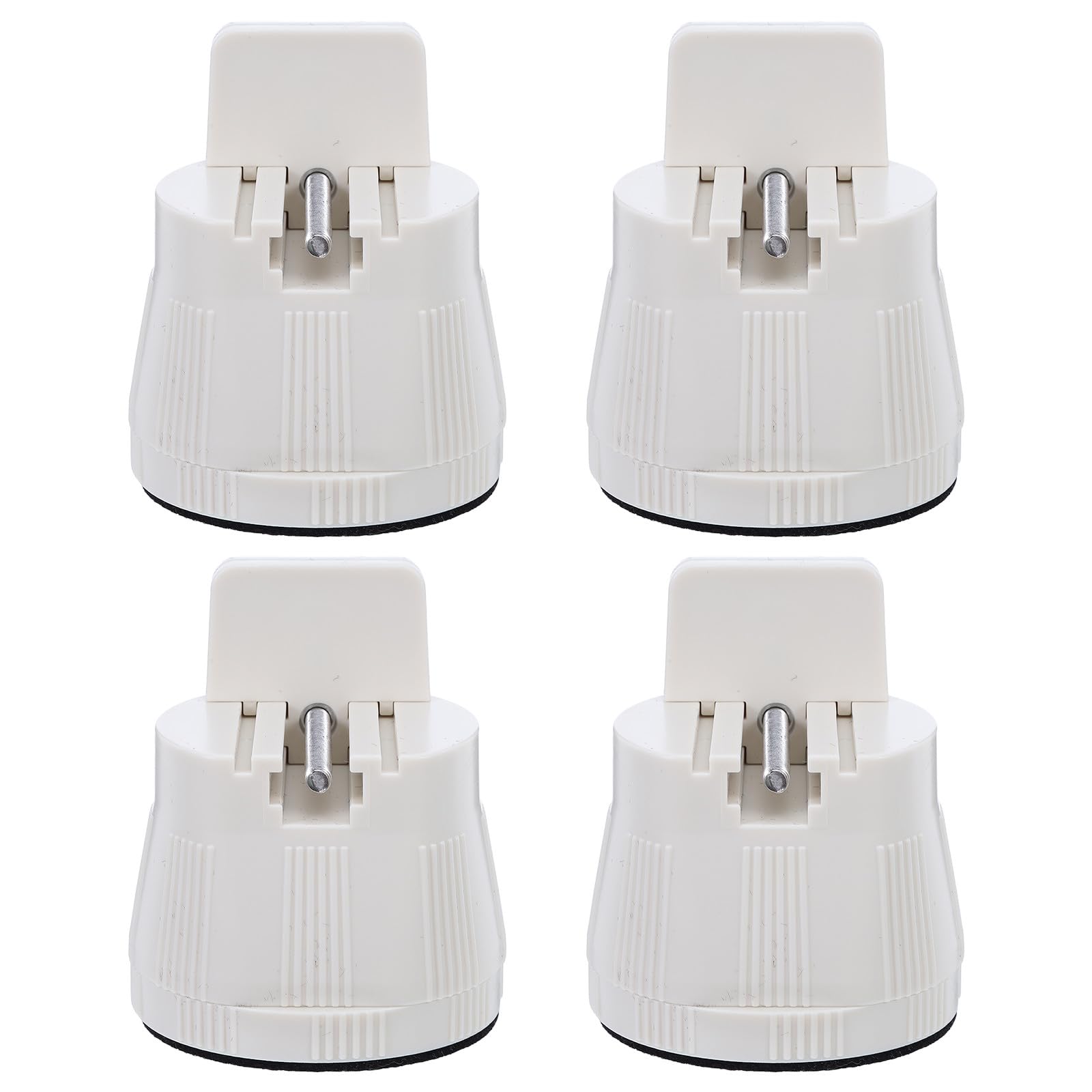 Patins de Meuble Réglables à Pince, Lot de 4, 60-80 Mm