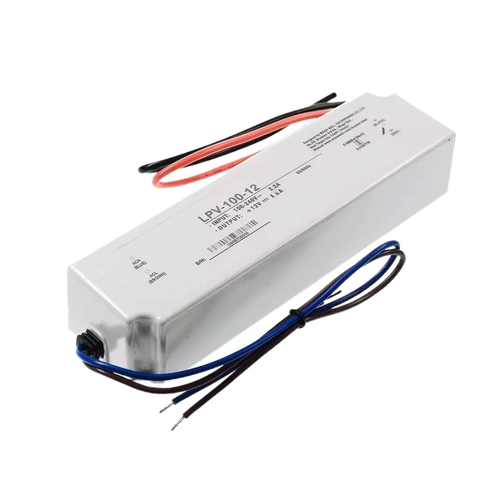 BRODEFUP LPV-100 LPV-100-5 LPV-100-12 LPV-100-24 LPV-100-36 LPV-100-48 100W Single Output Switching Power Supply(LPV-100-36)