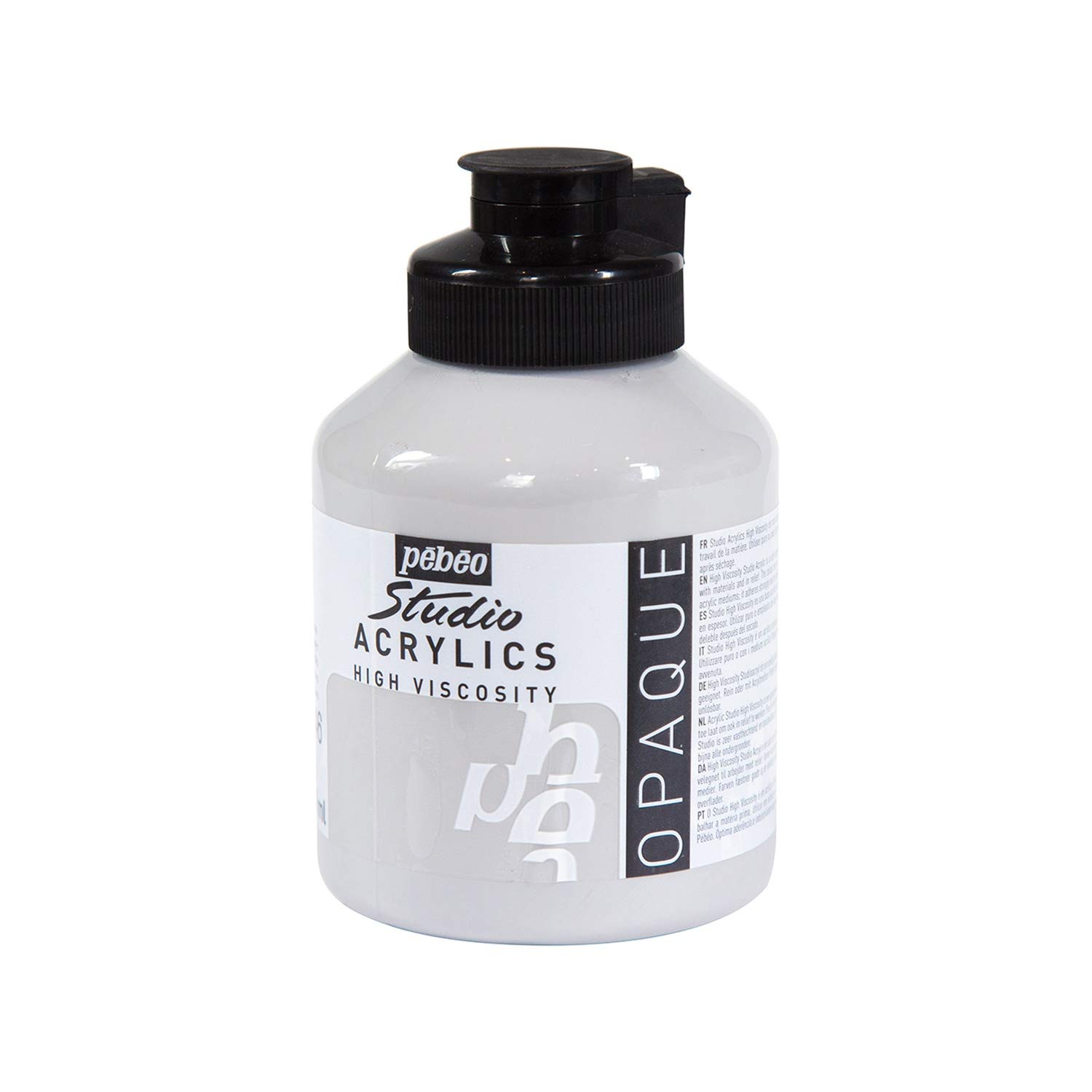 Pébéo Acrylic Paint 500ml Neutral Grey