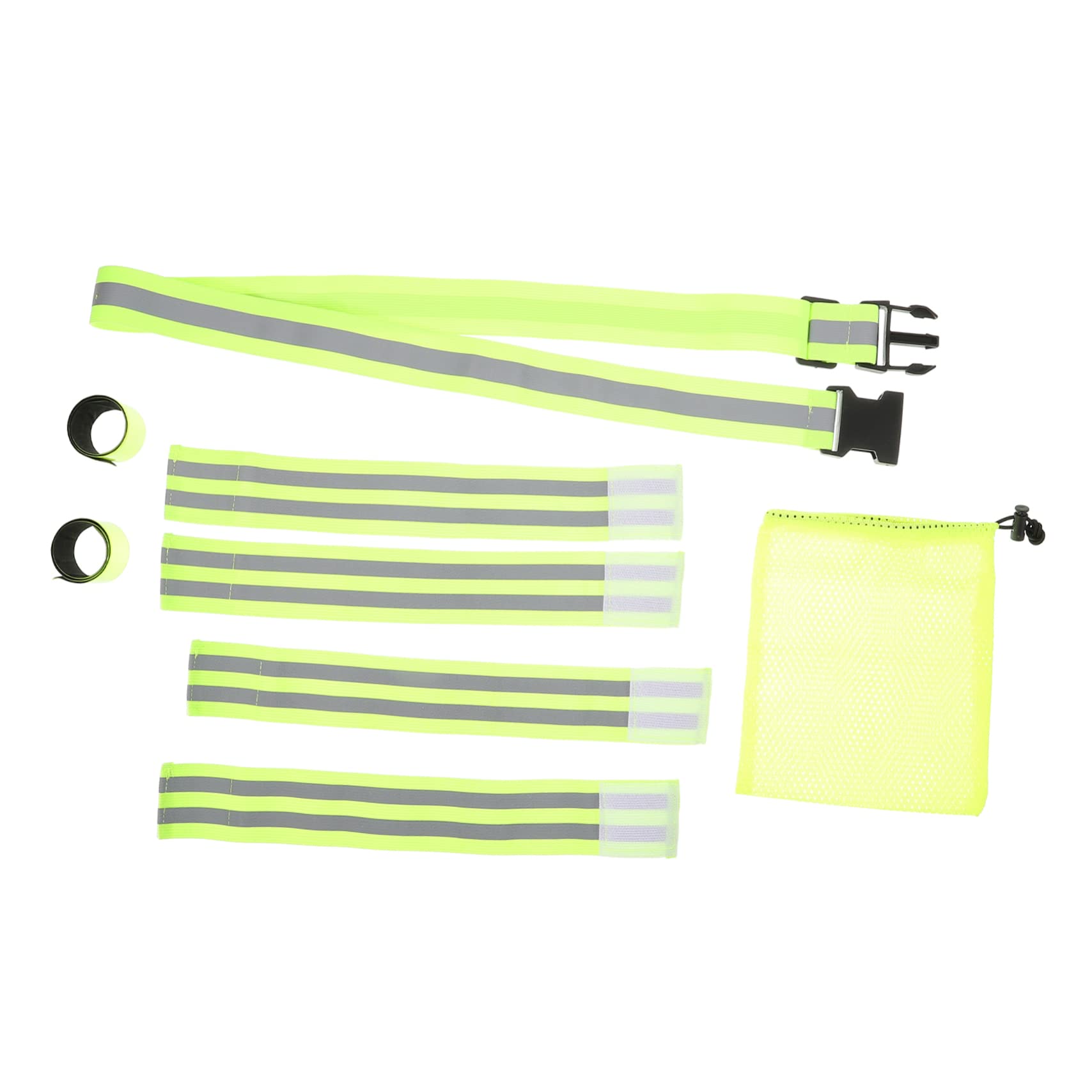 YARNOW Combinaison de Sport de Course de Nuit Bande reflechissante Bande réfléchissante Brassard de Course Ceinture de Lampe Bande LED Sangle élastique