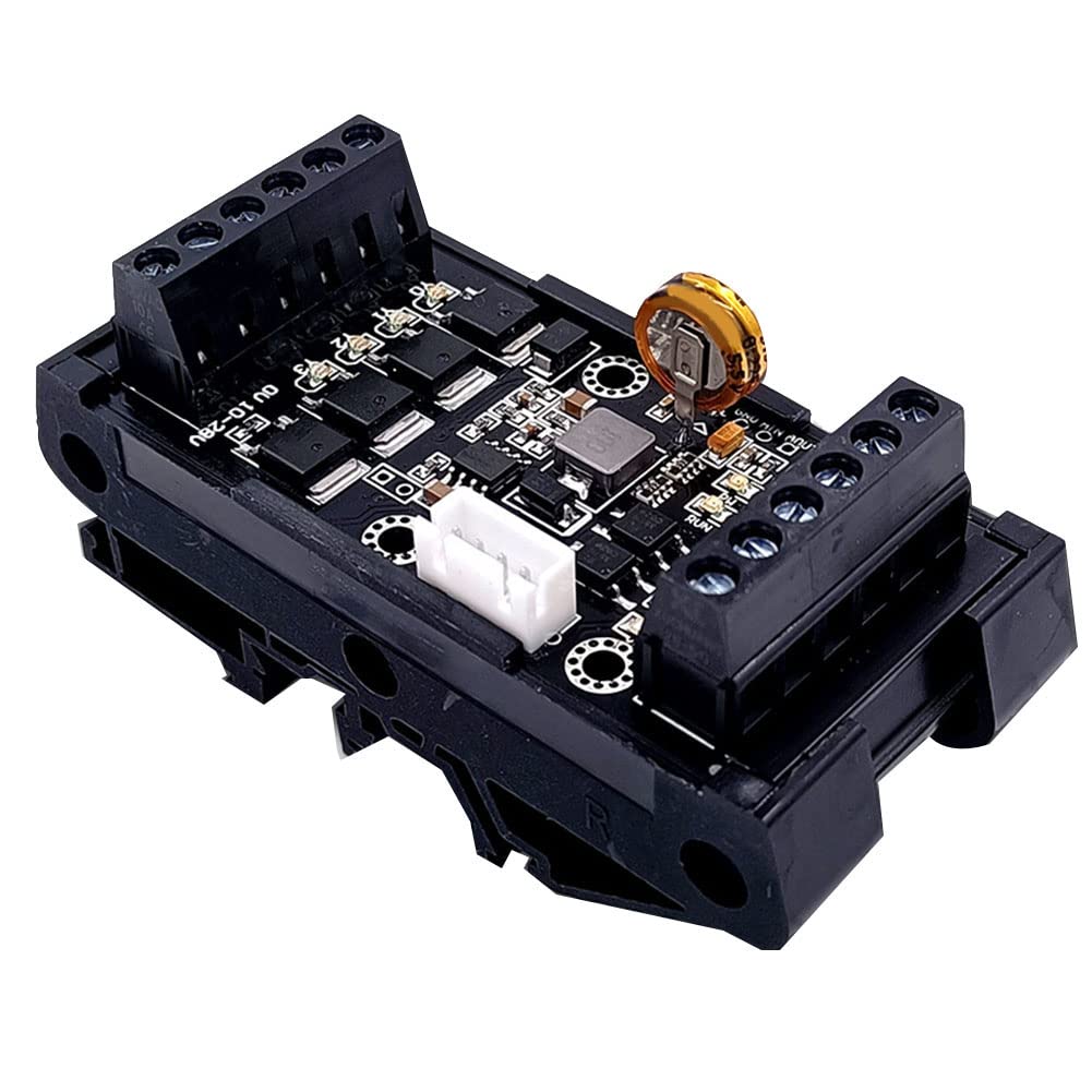 FX1N-10MT PLC Carte de contrôle industrielle + module PLC entrée/sortie analogique module relais de retard de conduite