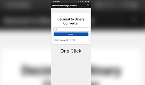 Decimal to Binary Converter