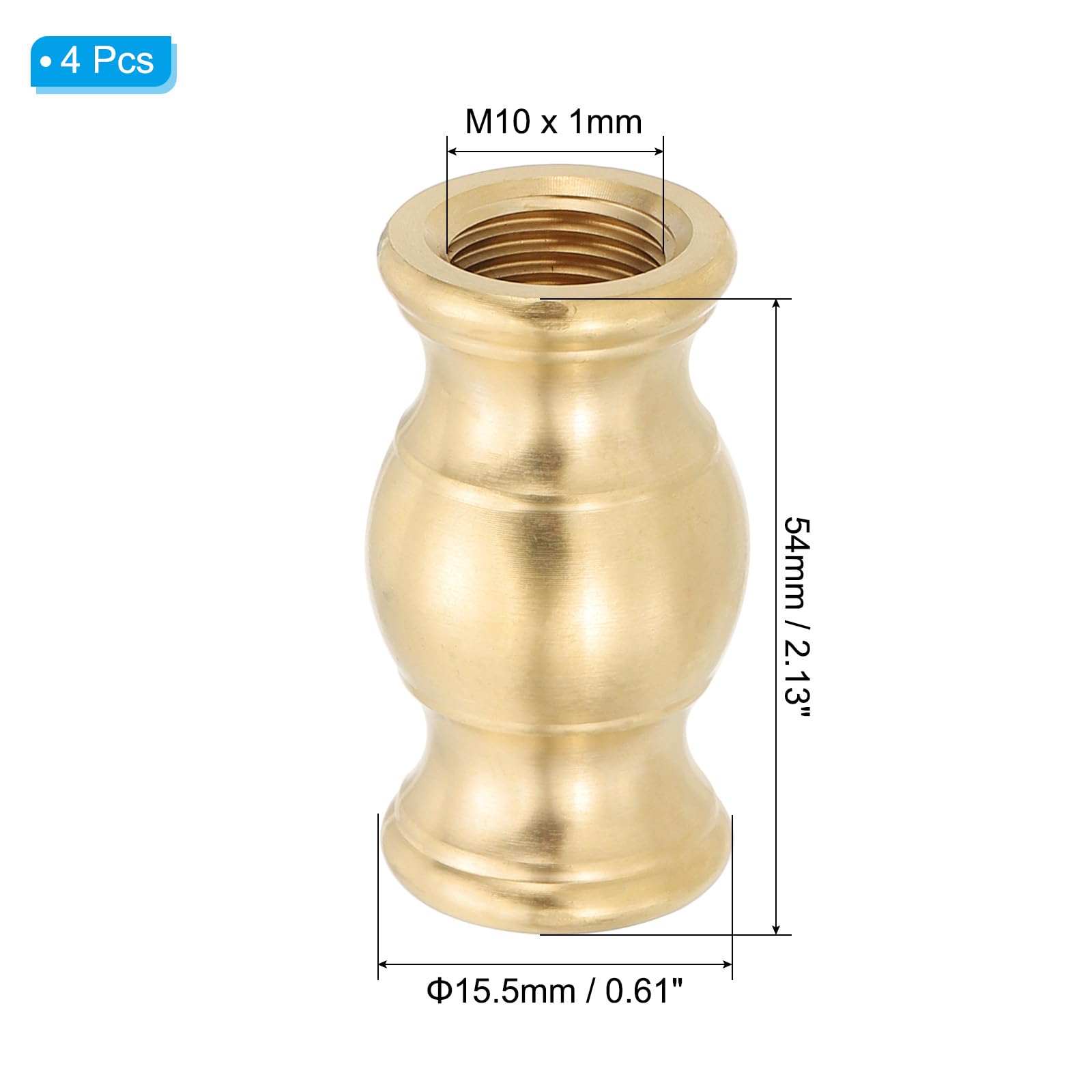 PATIKIL Lamp Solid Brass Spindle - Image 2