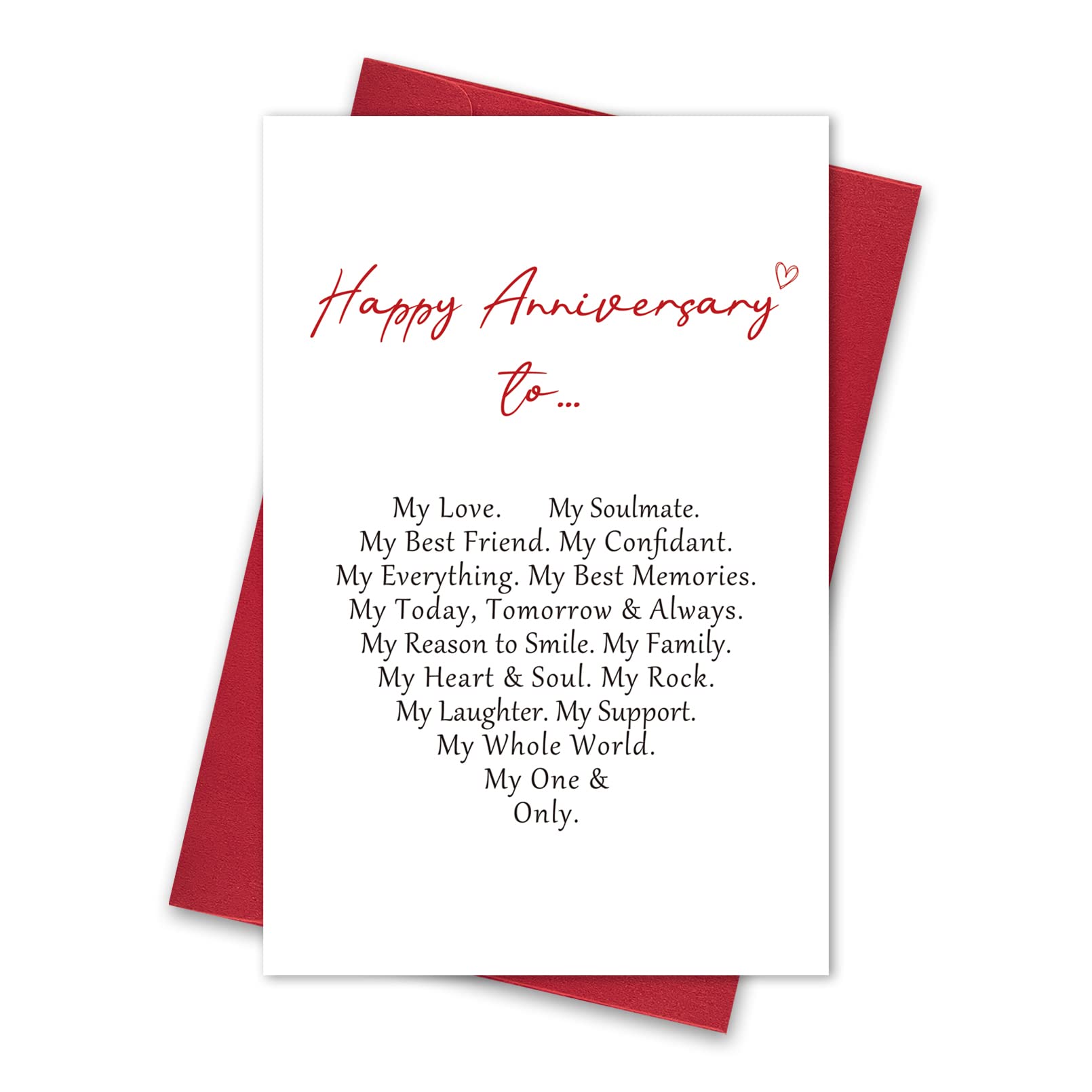 Ulbeelol Greeting Card, Anniversary Card for Husband, Love Card for Boyfriend, Aday Card for Him