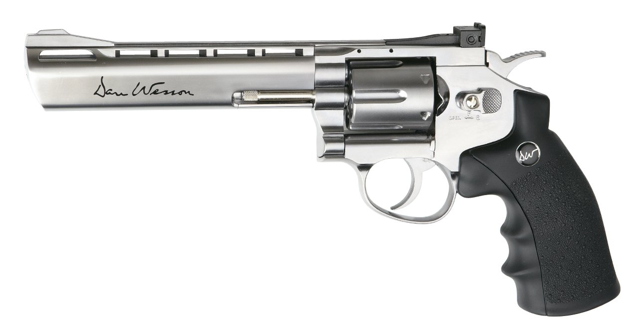 Amazon.com : ASG Dan Wesson 715 Low Power CO2 Revolver 6