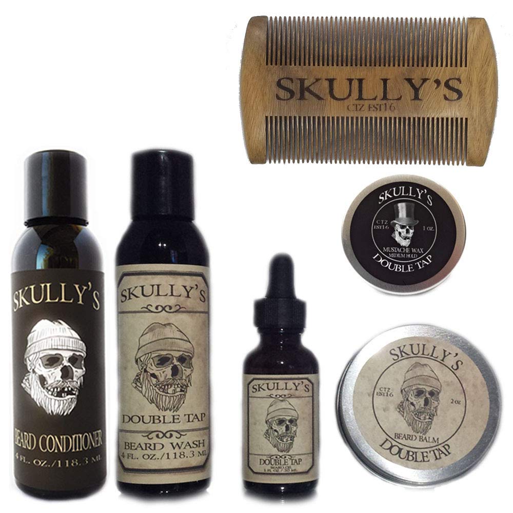 Skully's Ultimate Double Tap Beard Care Kit (Fresh and