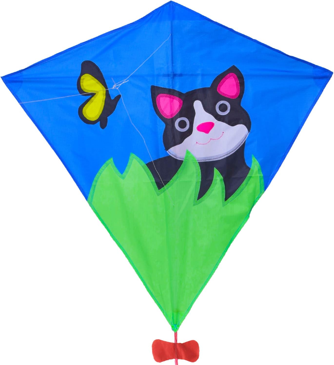 ZHONGRAN Diamond Kites for Children and Adults,Single Line Beginner Kite Easy to Fly