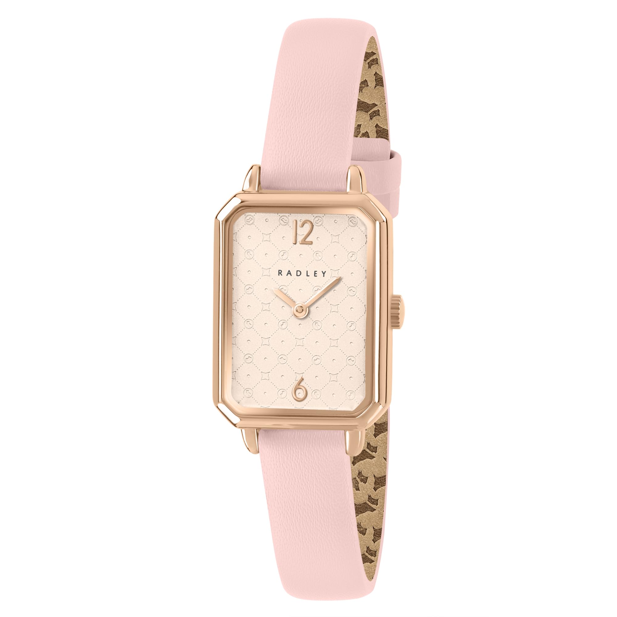 Radley Women's Pink 20Mm Leather Str Analogue Quartz Watch