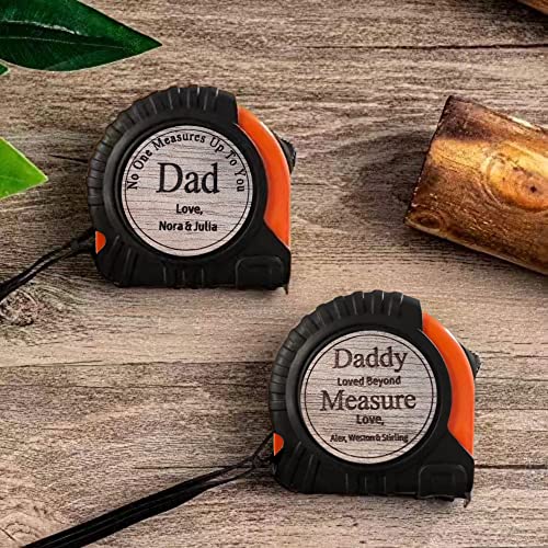 Cinta métrica retractil personalizada con nombre grabado miniatura 3