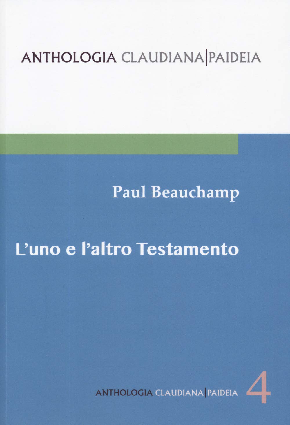 L'uno E L'altro Testamento - 4