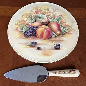 レア形‼️未使用／エインズレイ　オーチャードゴールド　ケーキプレート Amazon.co.jp: エインズレイ オーチャードゴールド ガトー