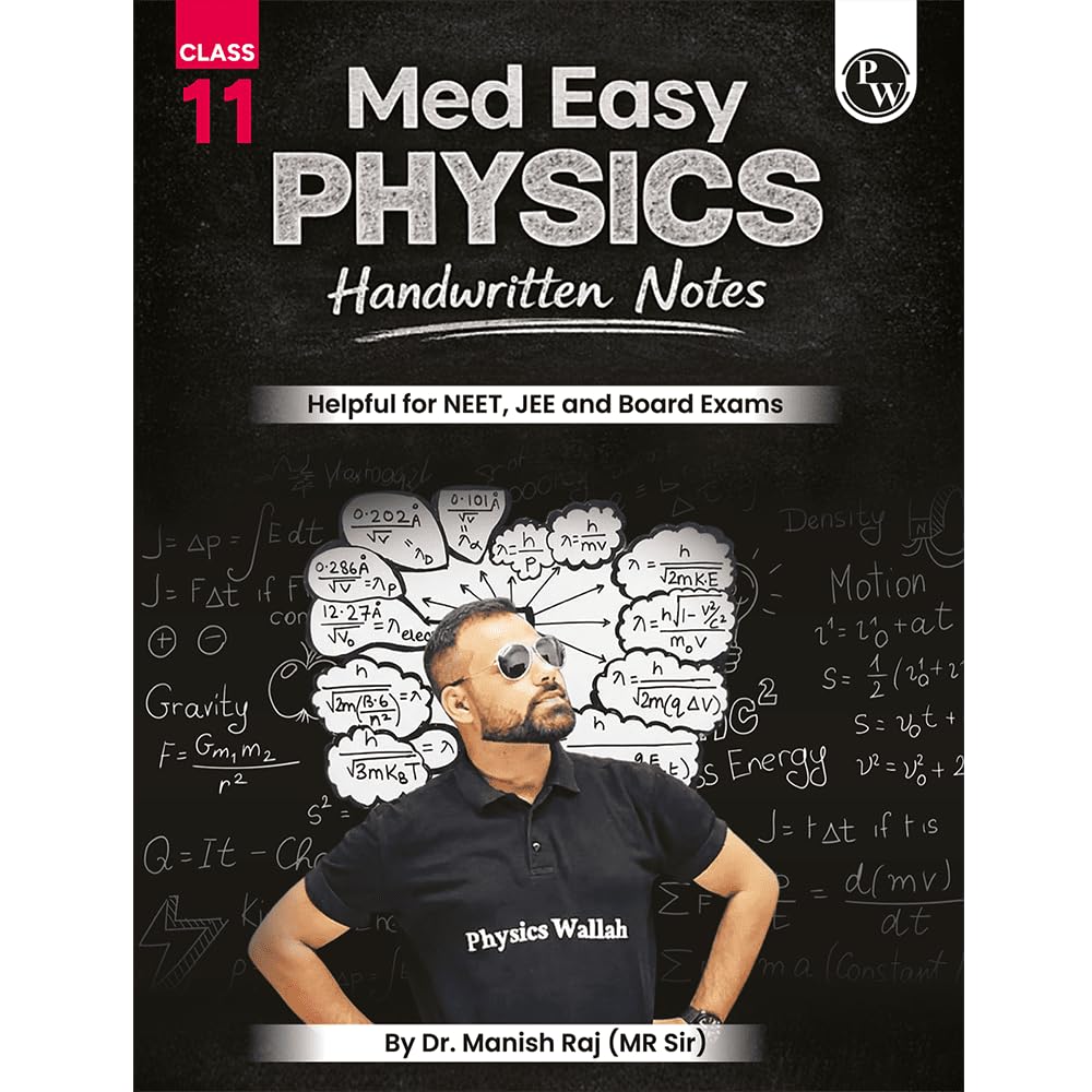 PW Med Easy Physics Class 11 Handwritten Notes By MR Sir | Helpful For NEET, JEE and Board Exams | Detailed Notes For Basic to Advanced Preparations