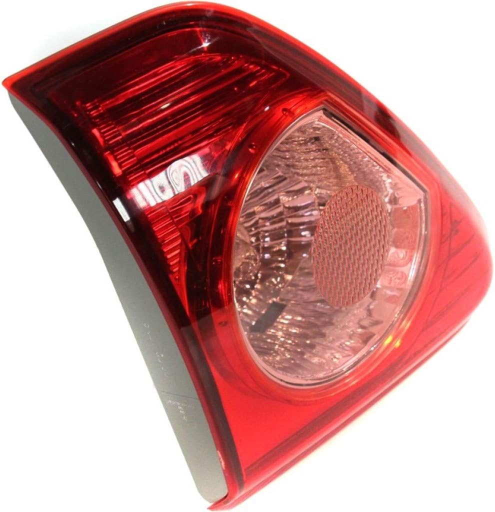 CarLights360: For 2009 2010 Toyota Corolla Tail Light Inner Driver Side - Replacement for TO2802109