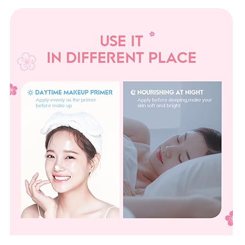 Miniatura 6 de zdiwond Ellen Ella - Crema de tono 3 en 1 para blanquear solar y BB Cream, crema japonesa Sakura Essence, crema japonesa hidratante y