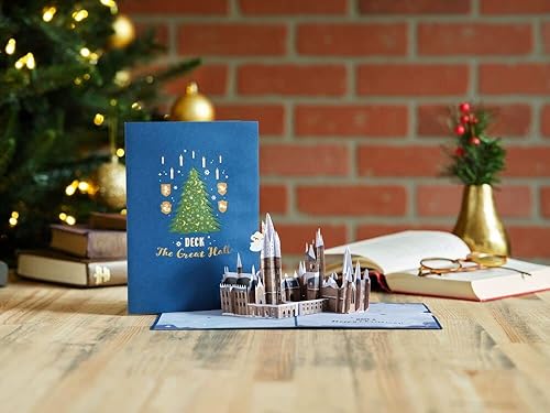 Miniatura 2 de Lovepop Harry Potter Christmas at Hogwarts - Tarjeta desplegable de felicitación navideña de 5 x 7 pulgadas, tarjeta de Navidad para fanáticos de