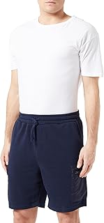 شورت كارجو بسوستة وتفاصيل جيوب ورباط سحب عند الخصر للرجال كوتون