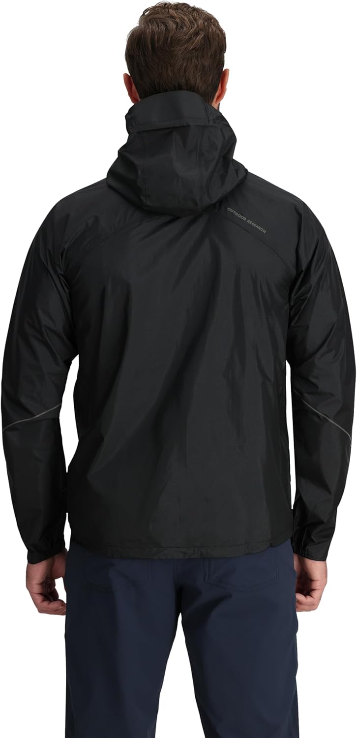 Outdoor Research Men's Helium Rain Jacket | Waterproof, Windproof, Breathable, Lightweight, Durable, Standard Fit - Image 4