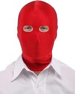 Seeksmile Unisex Lycra Spandex Zentai Hood Mask
