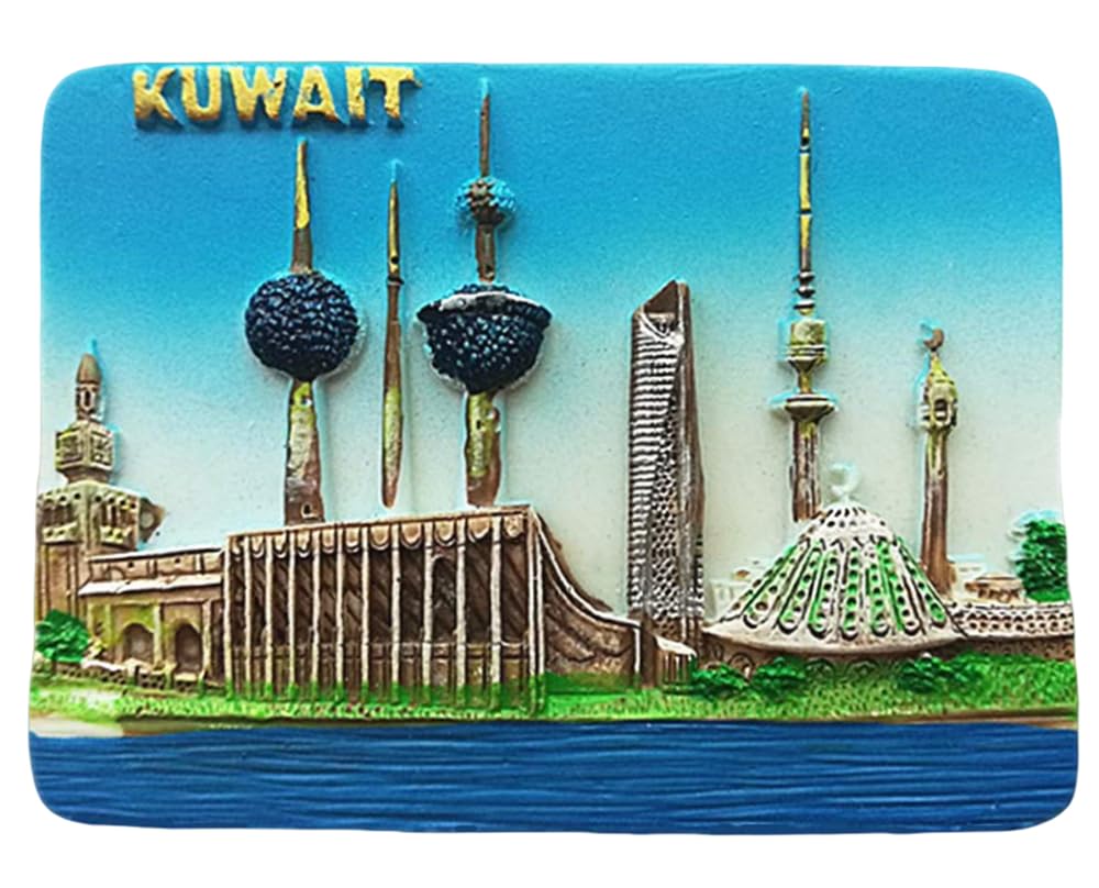 Muyu Magnet Souvenir 3D Kuwait fridge ,Home & kitchen decoration Kuwait refrigerator
