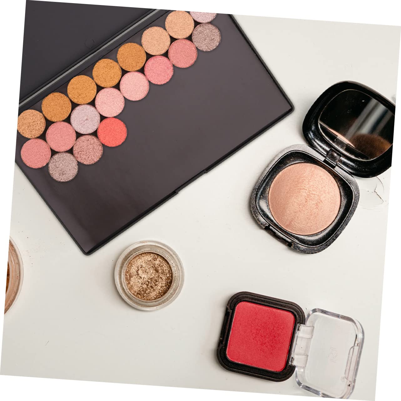 Palette Ombretti Vuota Magnetica 2 Pezzi in ABS per Fard