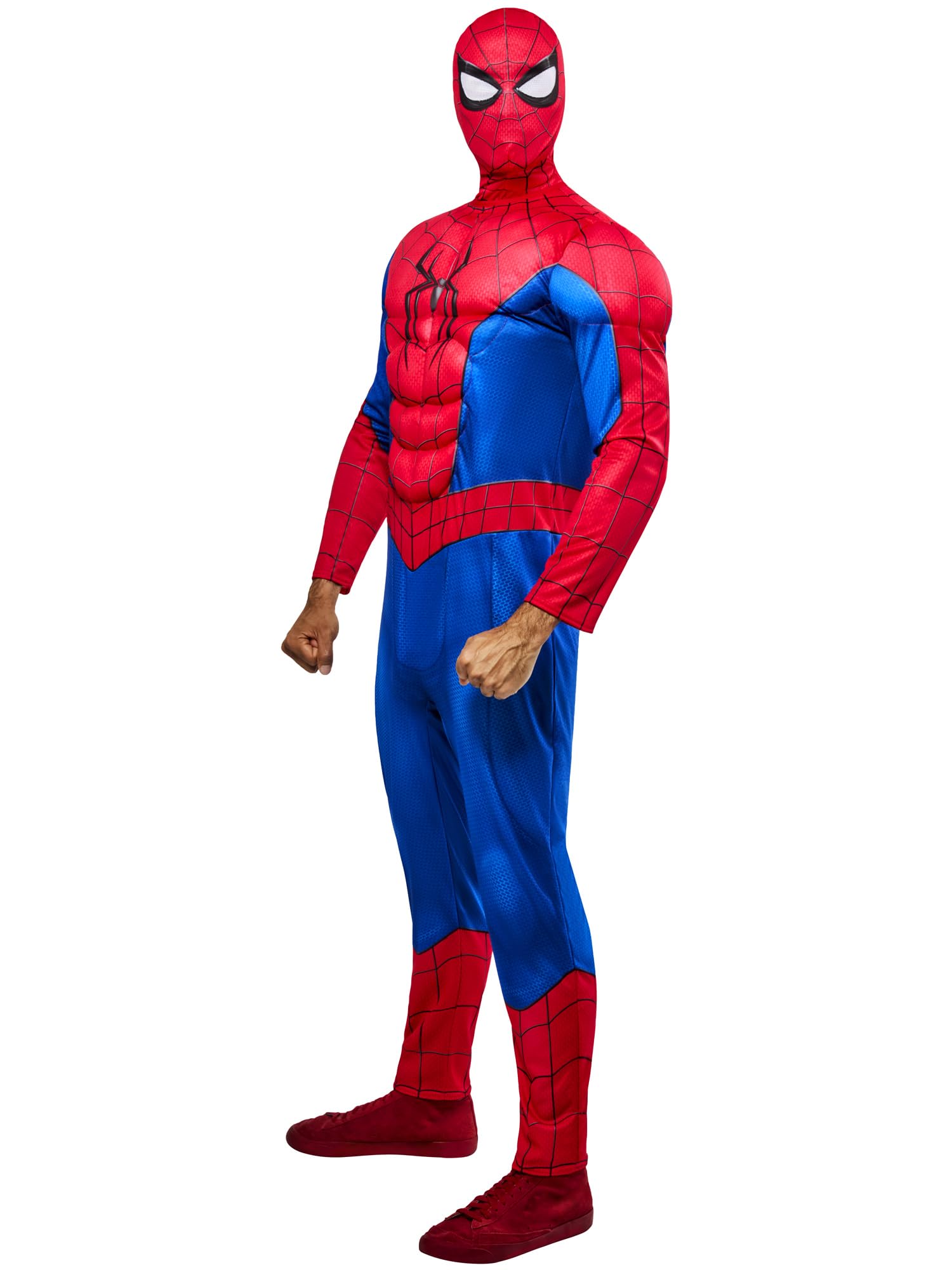 Rubies Disfraz oficial de Spider-Man Delux para adultos, para hombre