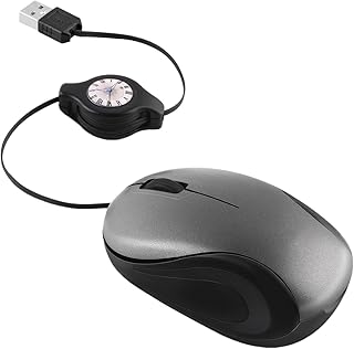 トラベルマウス - 軽量 Type-C 有線 USB 旅行用マウス,エルゴノミックデザイン 女性向け ゲーマー PCビジネスアクセサリー 自宅職場カフェ図書館飛行機対応