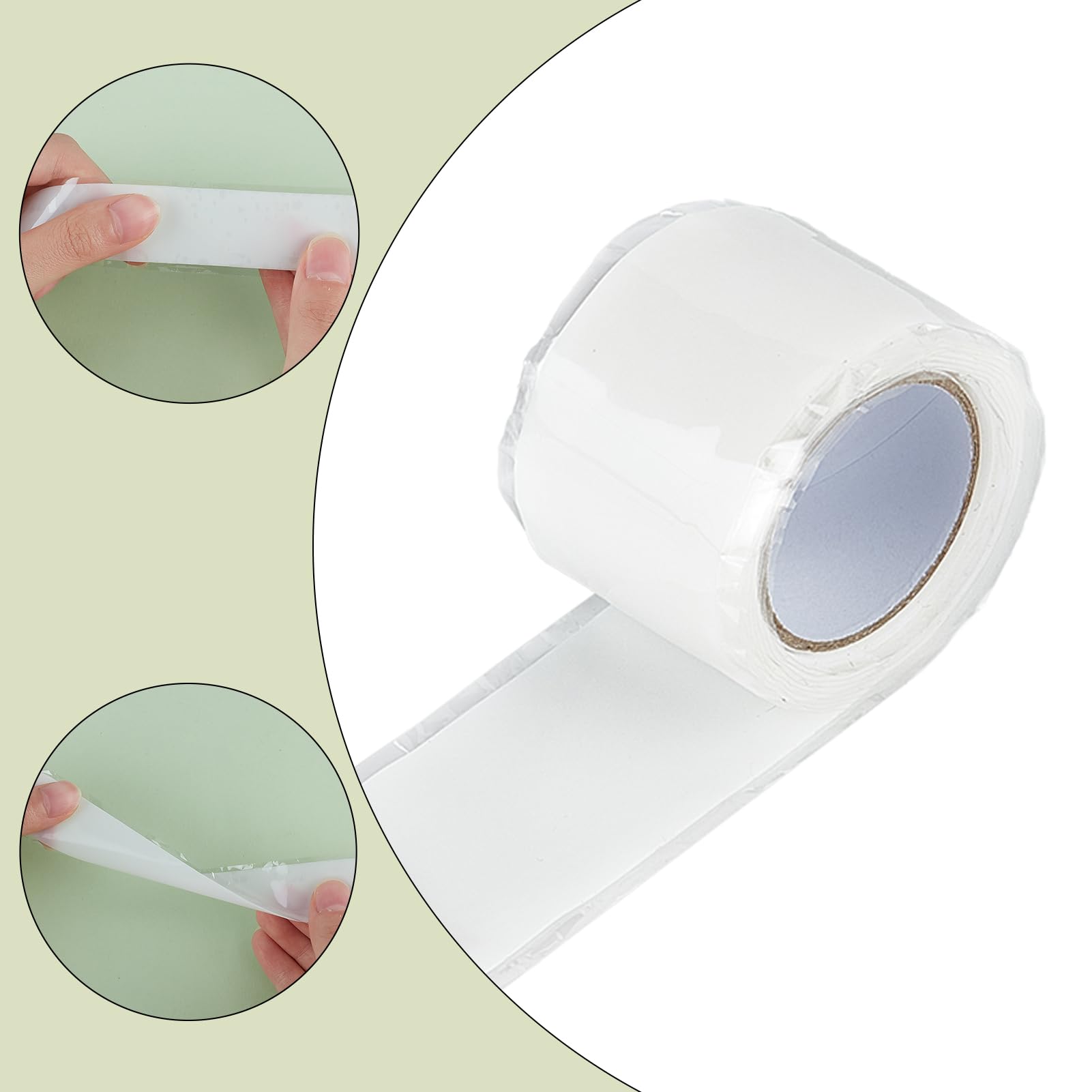 NICENEEDED 2 Rolls Horse Bit Wrap Tape, Silicone Horse Bit Protector - Image 3